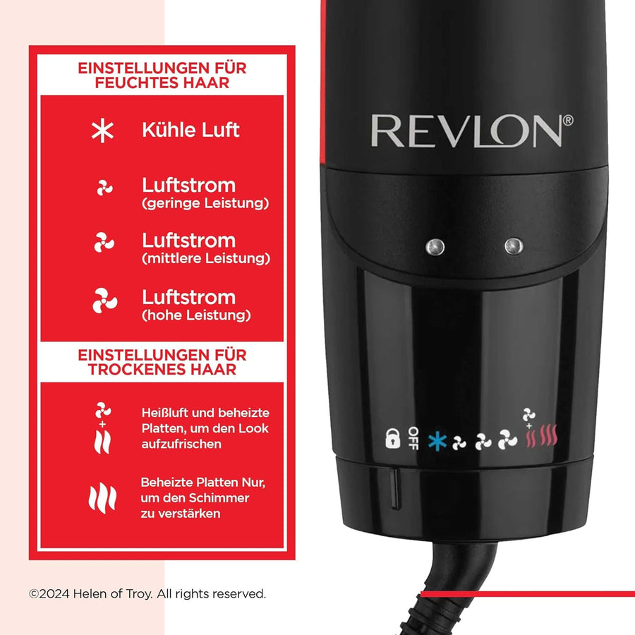 Revlon RVDR5330E One-Step Air Straight 2-in-1 Dryer & Straightener