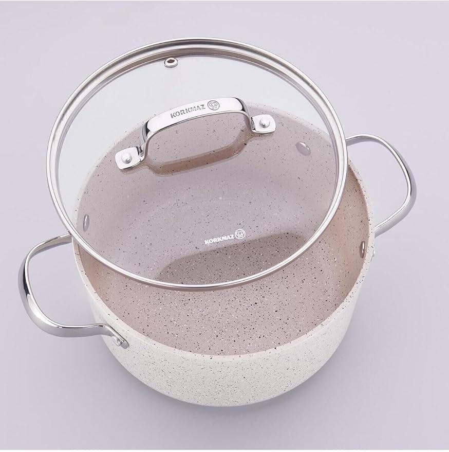 Korkmaz Granita 7-Piece Non-Stick Cookware Set “ A1272