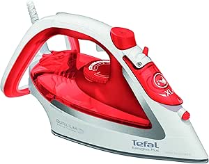 Tefal Easygliss Plus Steam Iron 2500W Red/White