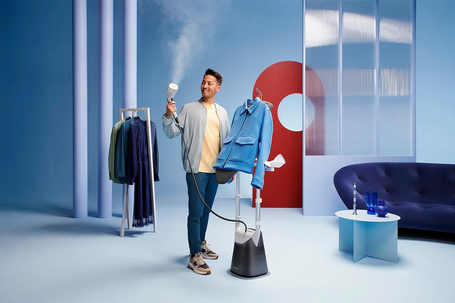 Philips All in One Ironing Solution 8000 Series 2400W Multi Angle Board Pro