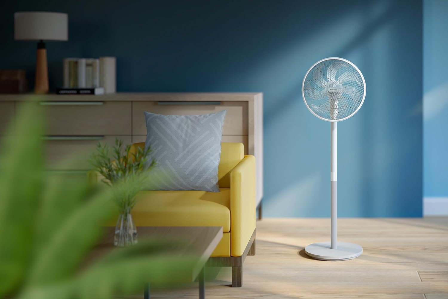 Philips Pedestal Fan 2000 Series - Fan Airflow 2562 m³/h, Ultra Quite