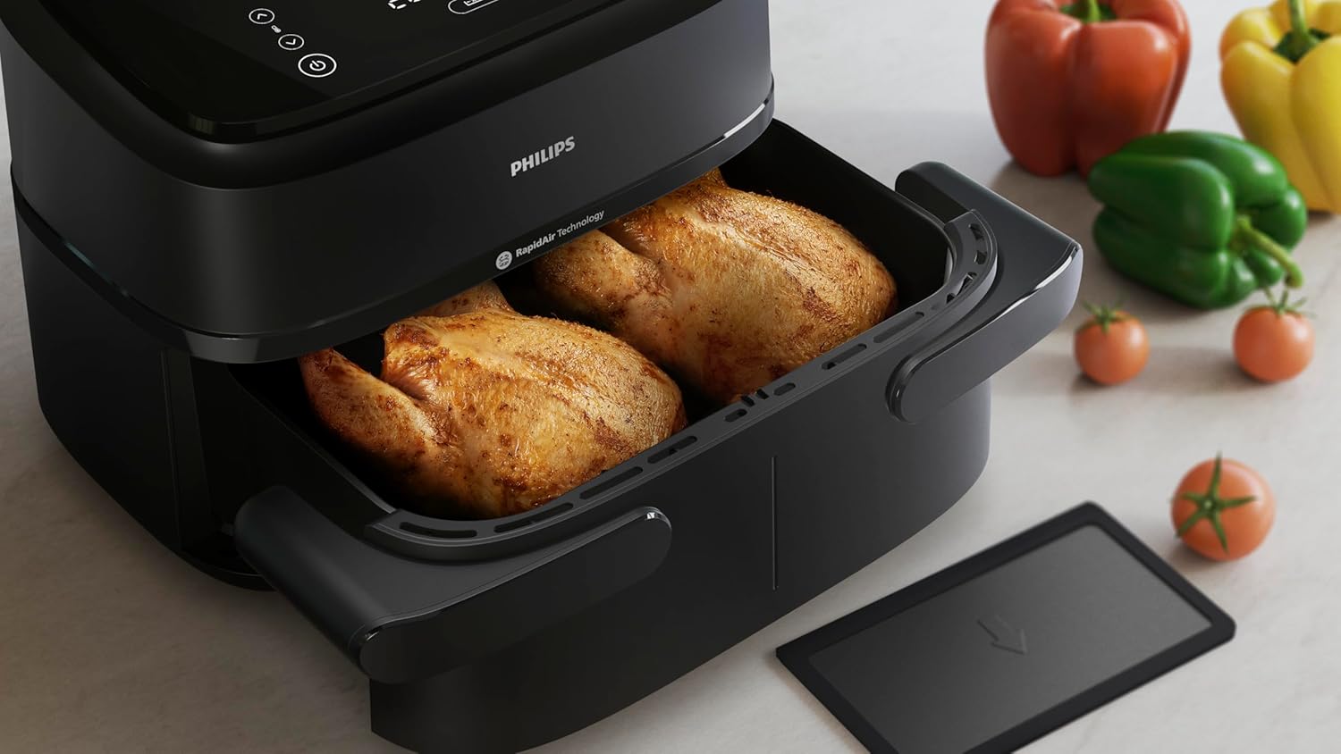 Philips NA150/09 1000 Series Dual Basket Air Fryer – 8.3L, 1800W
