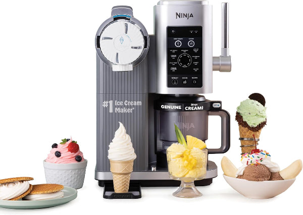 Ninja CREAMi Scoop & Swirl Ice Cream Maker 13-in-1 Soft Serve Milkshake