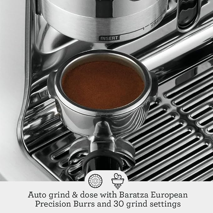 Sage Barista Pro SES878 Black Truffle bean-to-cup espresso maker