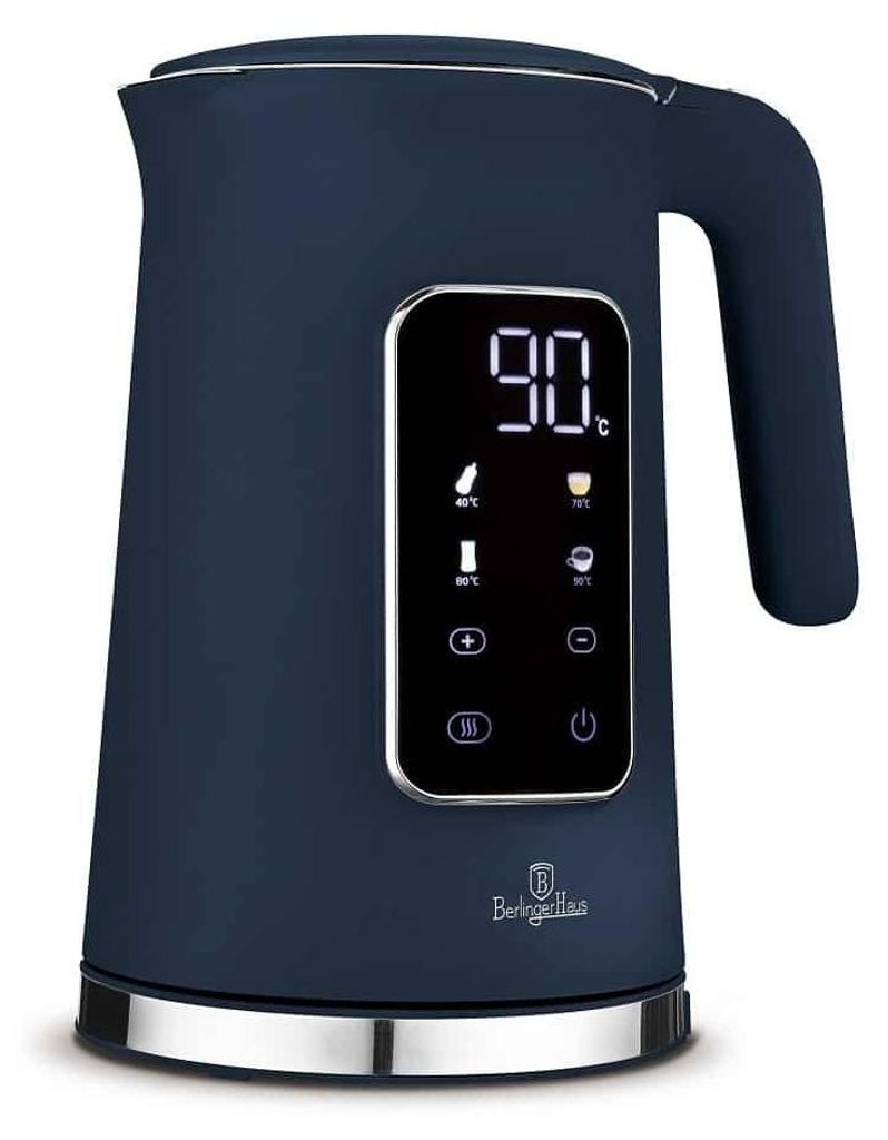 Berlinger Haus Digital Kettle 1.7L 2200W Keep Warm Touch BH-9737 – view 4 – Deep Sea Blue