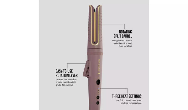 Remington Airvive Auto-Rotating Curler Ionic Ceramic Micro-Conditioner