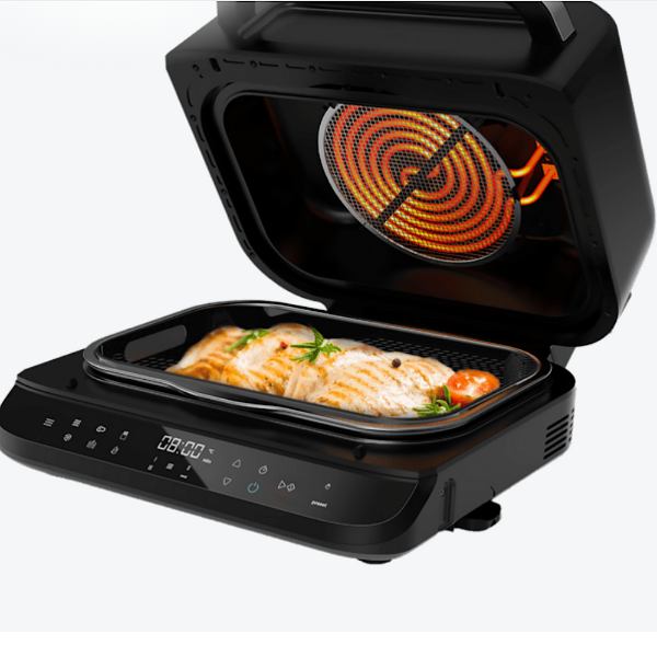 Cecotec Cecofry FireDome 6000 Air Fryer Grill 6L 2400W 260C Temp Probe New