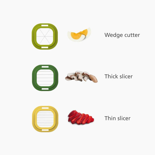 Joseph Joseph Multi-Prep Mini 3-Piece Food Preparation Set 20231 Slicer Grater