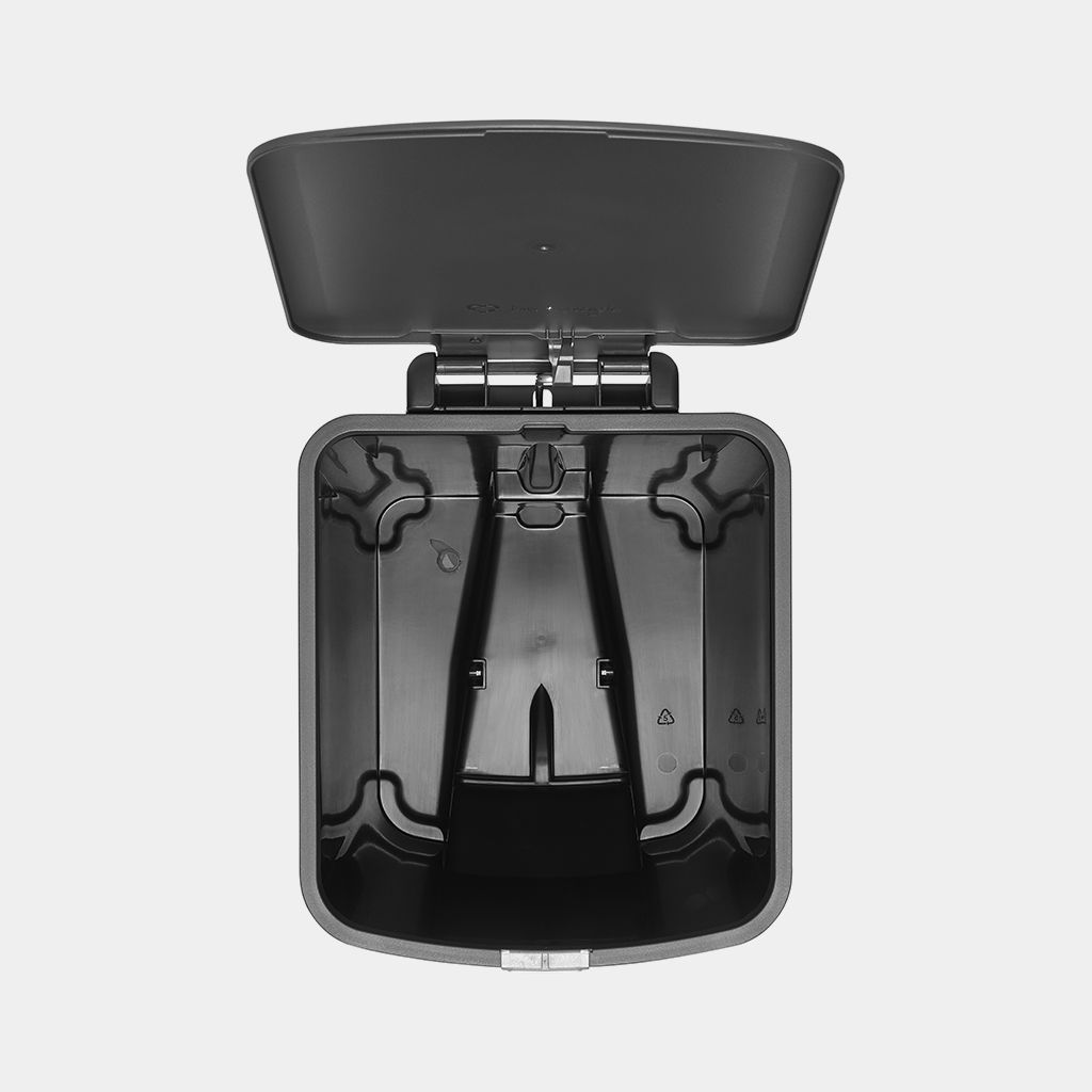 Brabantia StepUp Pedal Bin 25L Recycled Plastic – Dark Grey