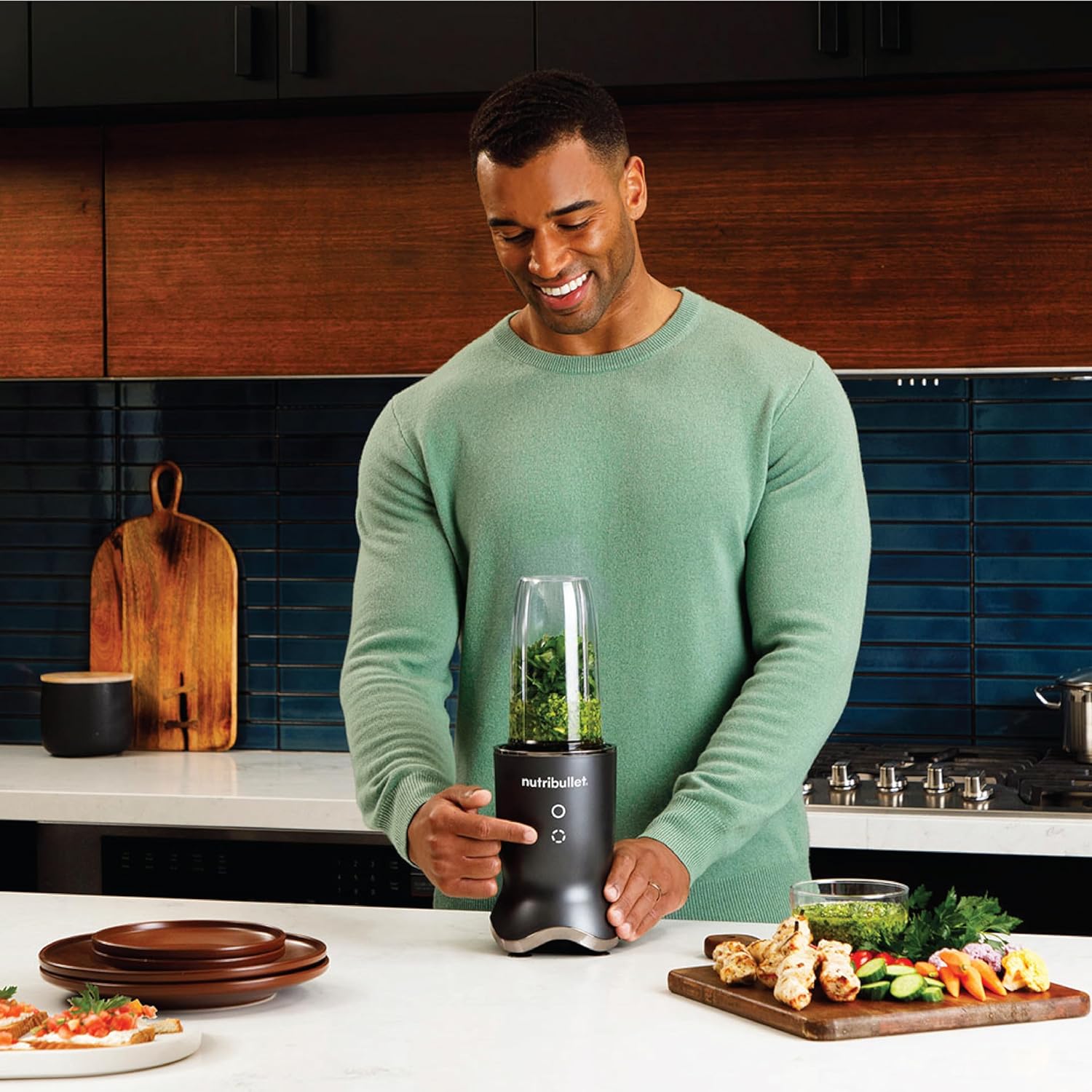 Nutribullet Ultra Blender 900 Ml,1200W, With Glow Illuminated Interfac