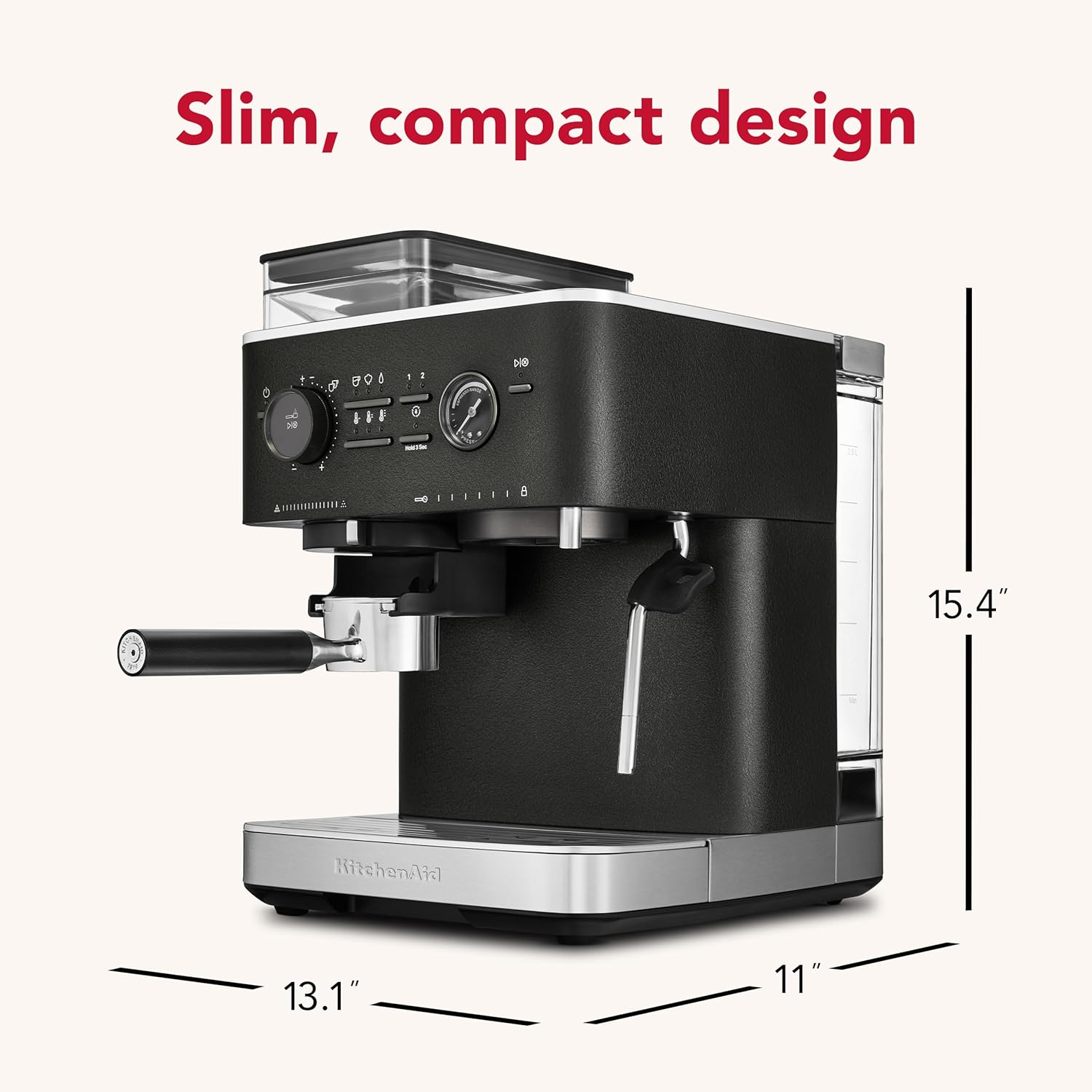 KitchenAid Semi-Automatic Espresso Machine KES6551 2.5L With Burr Grinder
