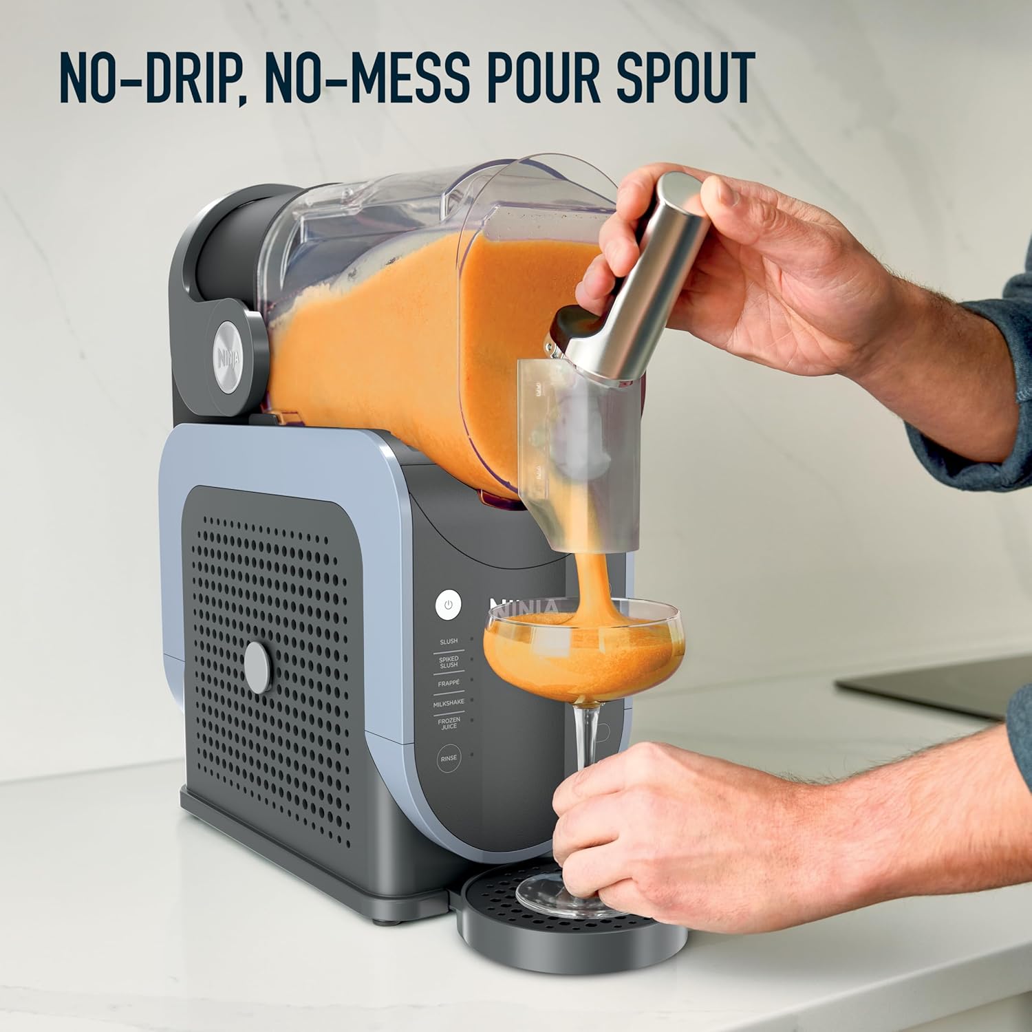 Ninja SLUSHi Frozen Drink Maker 88oz RapidChill Technology 5 Programs