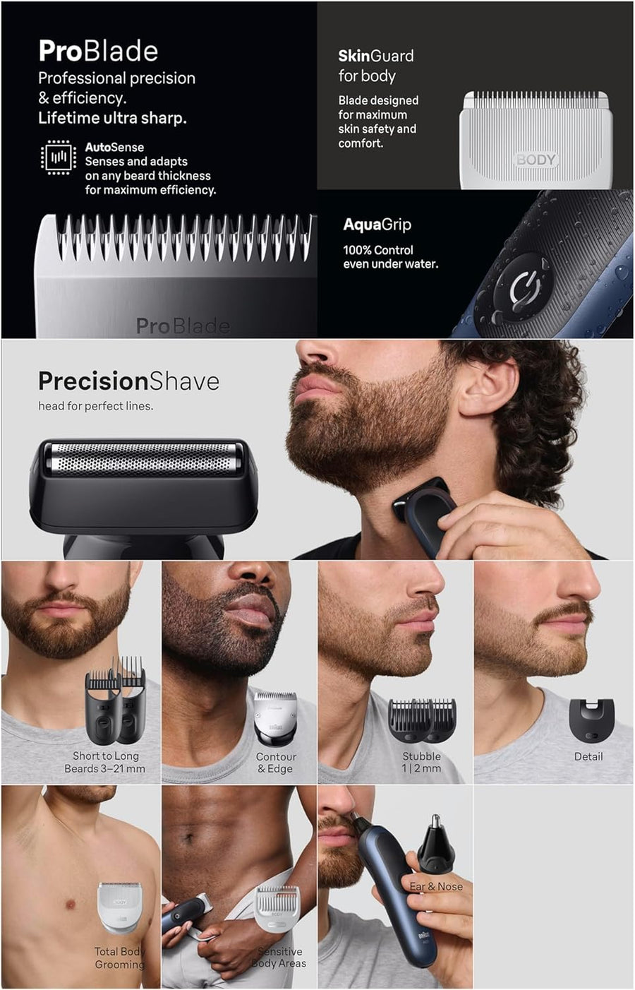 Braun All-in-One Trimmer Series 7 AIO7540