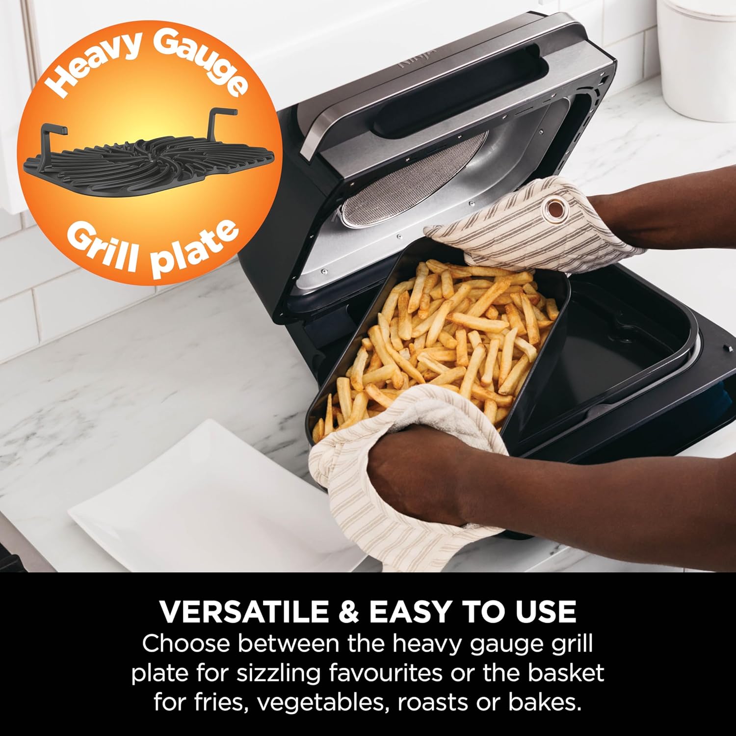 Ninja Foodi MAX Health Grill & Air Fryer 5.7 L AG551UK