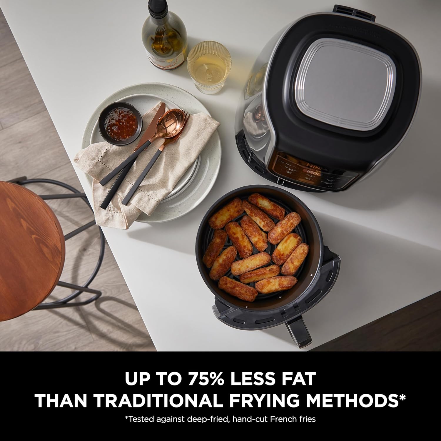 Ninja Air Fryer Max Xl , Max Crisp, Air Roast, Bake, Reheat, Dehydrate
