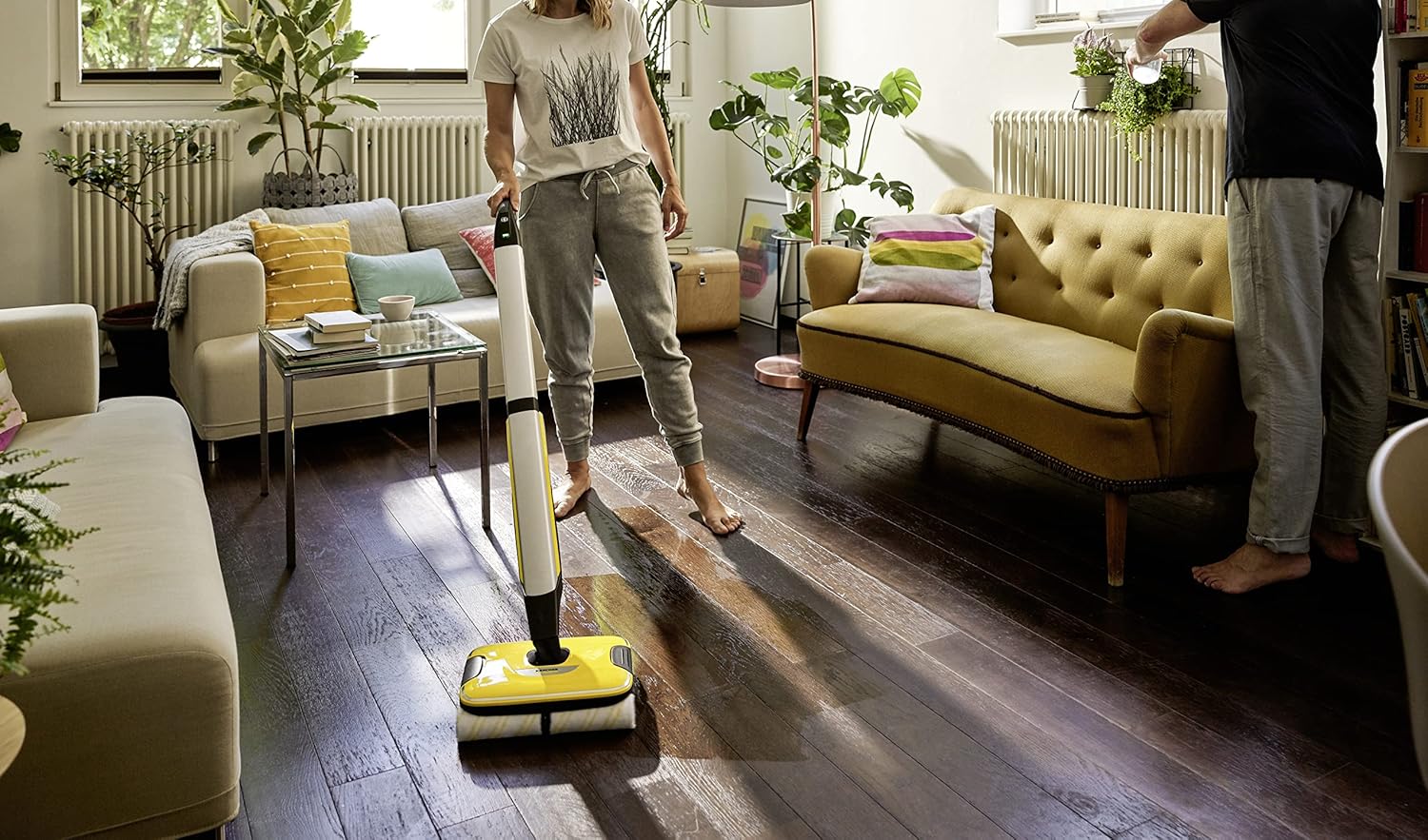 Karcher FC 7 Cordless Floor Cleaner 4-Roller Tech Vacuums and Mops 45min Run