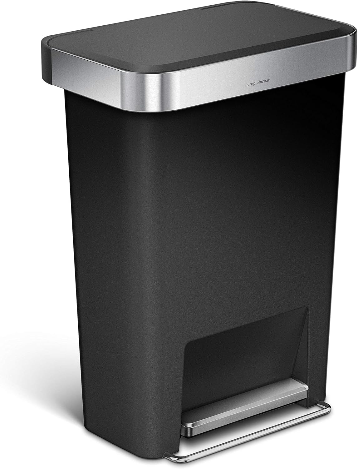 SimpleHuman CW1385CB Rectangular Pedal Bin 45L