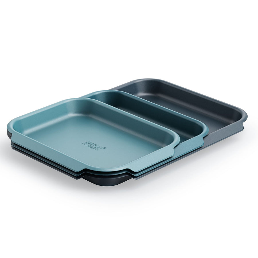 Joseph Joseph Nest Bake 3-Piece Non-Stick Nesting Baking Tray Set