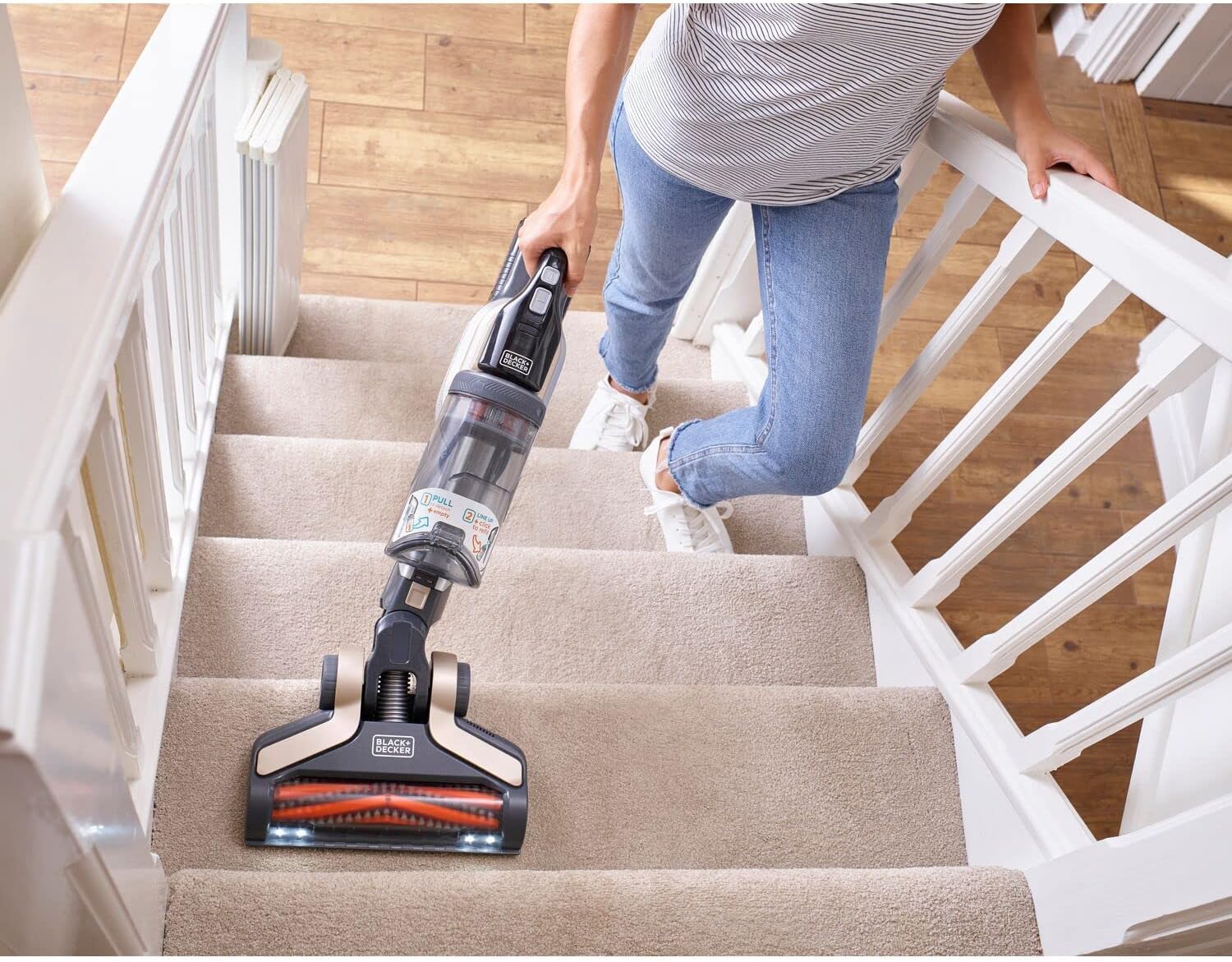 Black & Decker Vacuum Cleaner 4In1 Cordless 36V 40Aw