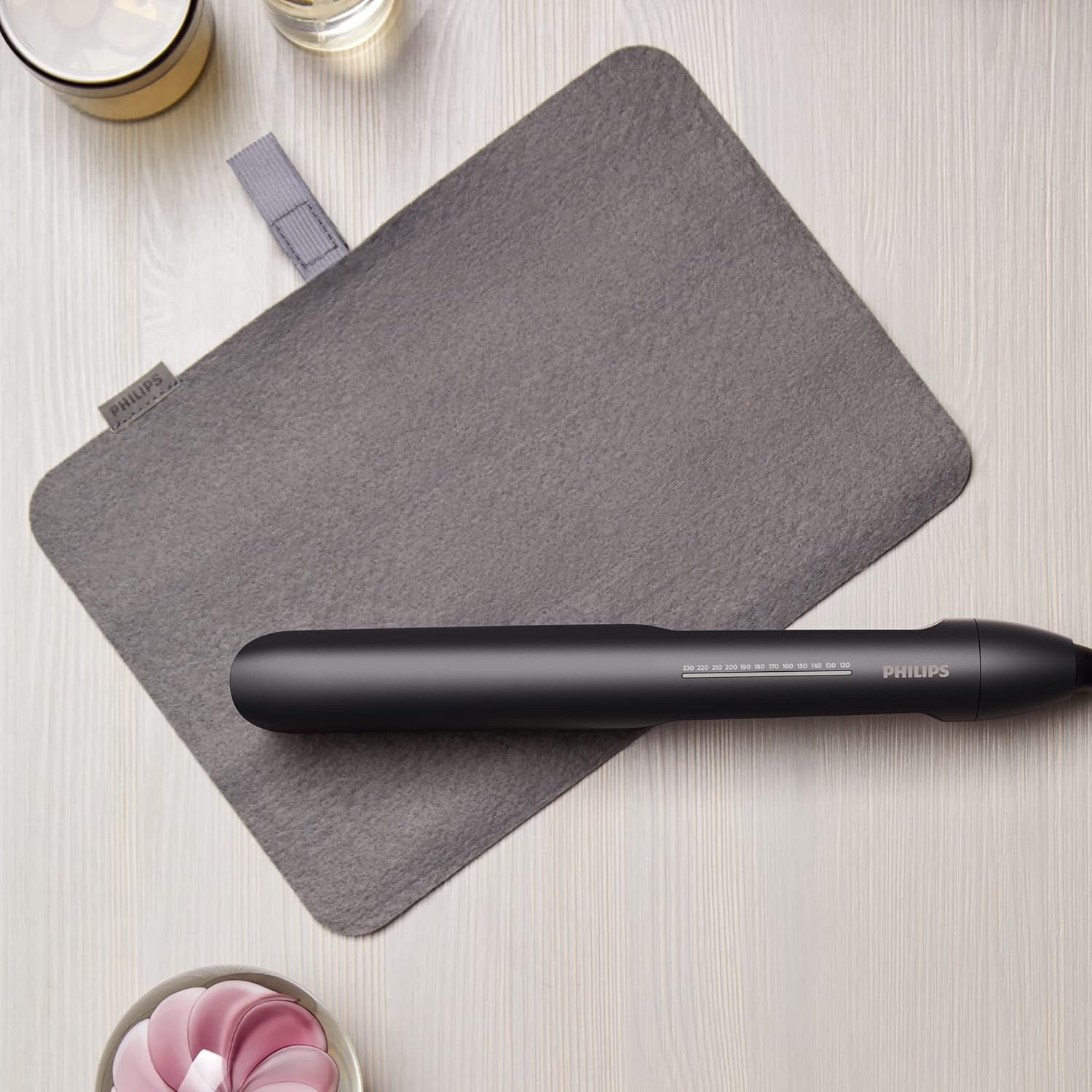 Philips Hilips 5000 Series Hair Styling Tool Straightening Iron Warm Black