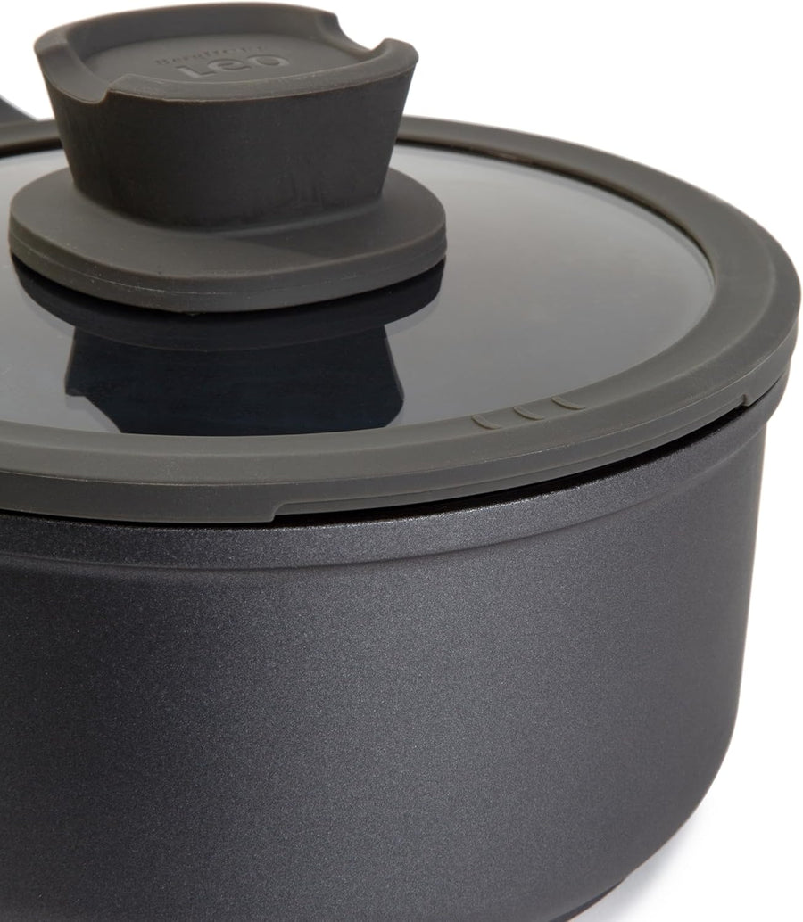 Berghoff Covered Saucepan Non Stick Stone+ 18Cm