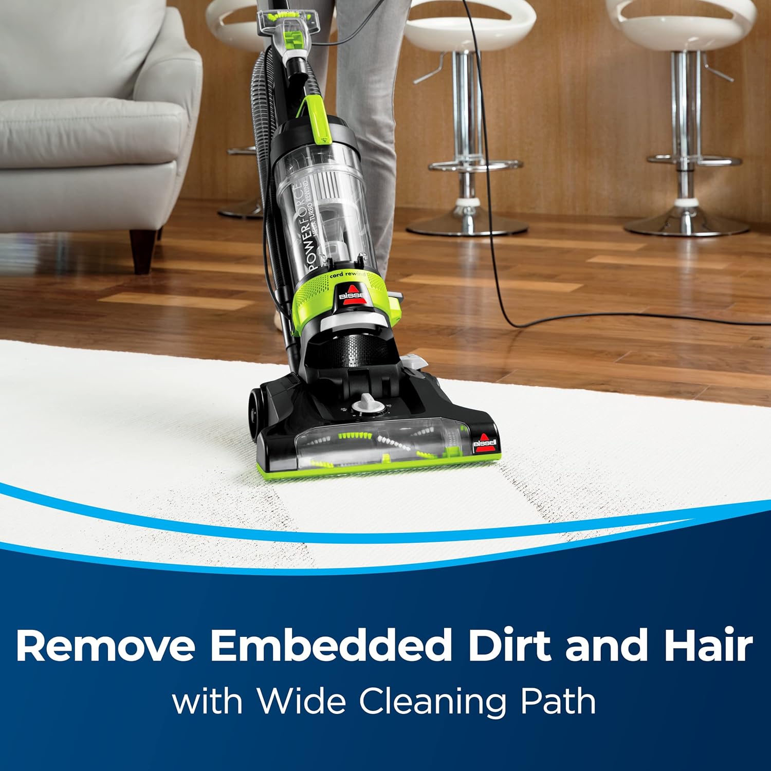 Bissell Helix PowerForce Turbo Rewind Vacuum Cleaner 2261E