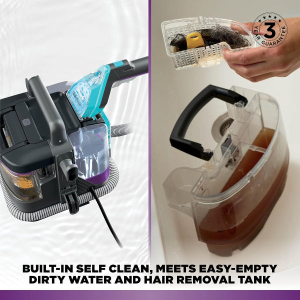 Shark StainStriker HairPro Pet Spot Cleaner Carpet Upholstery Tool PX250UKT