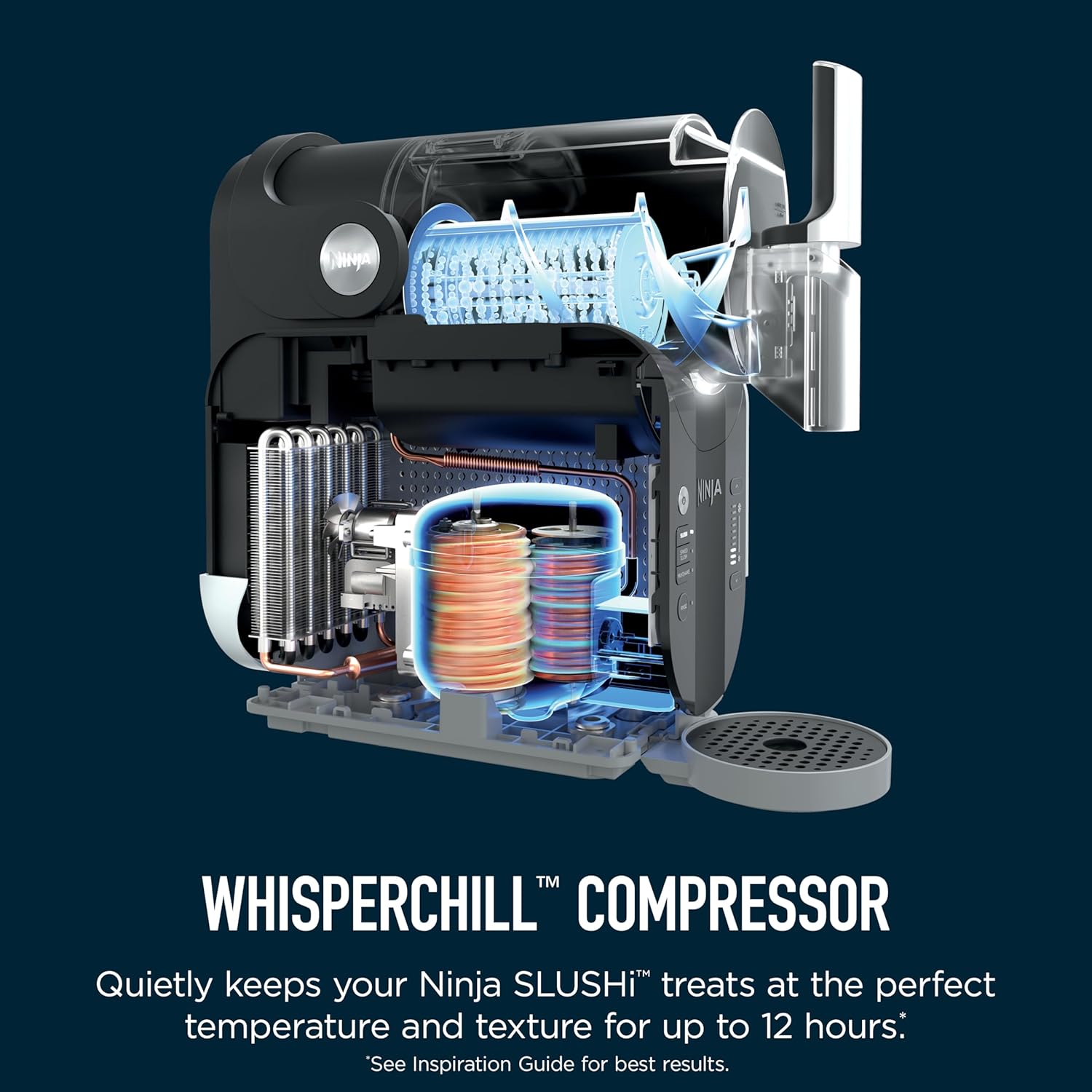 Ninja SLUSHi Frozen Drink Maker 88oz RapidChill Technology 5 Programs