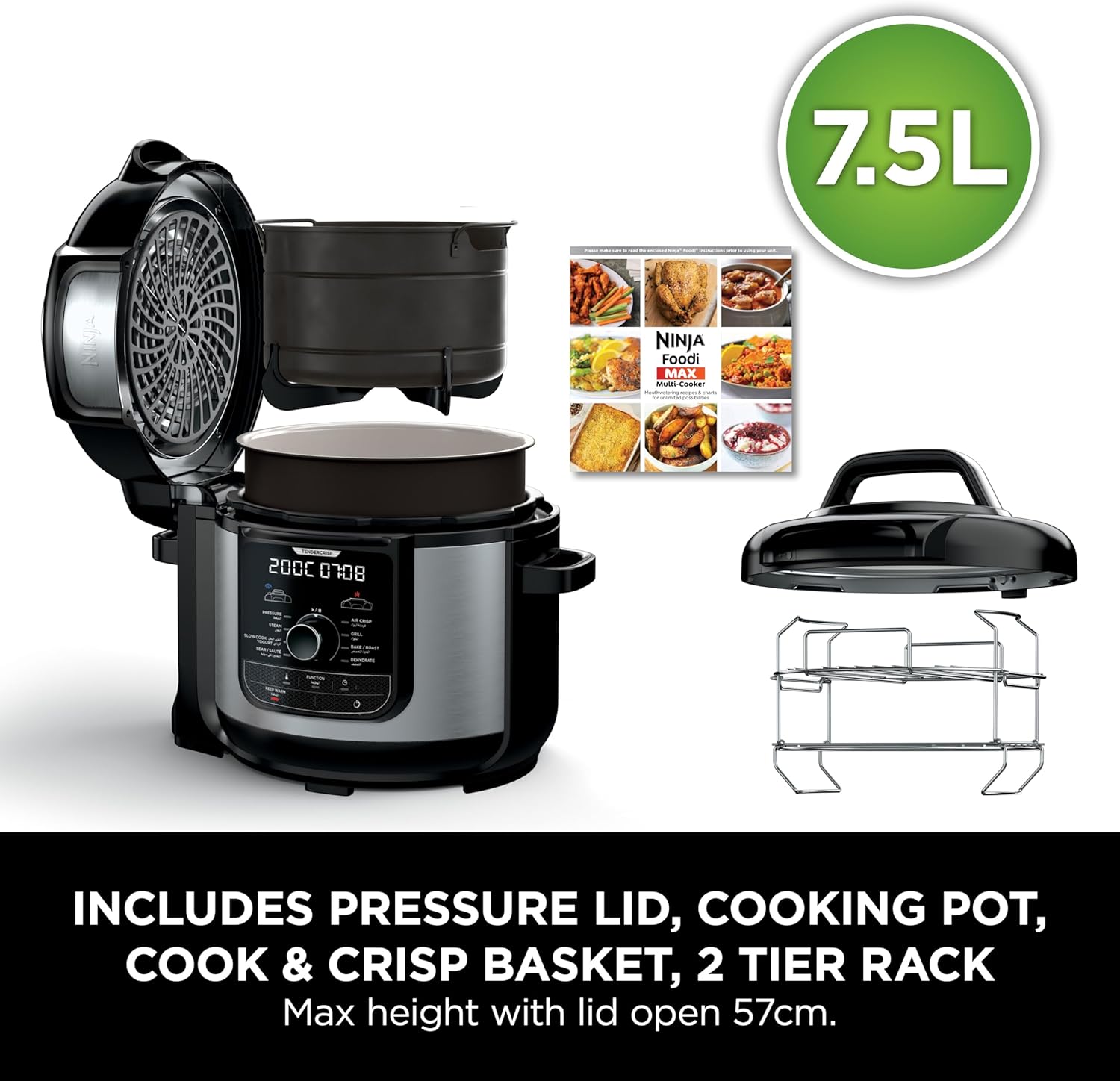 Ninja Foodi Ultimate Pressure Cooker With Crisping Imax 9 In 1 Multi