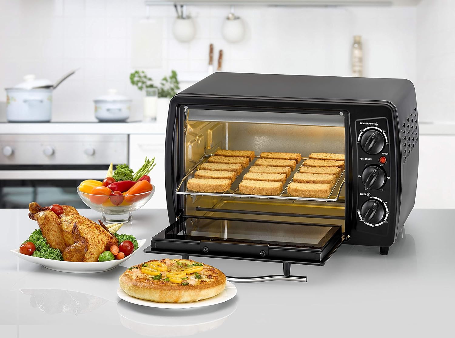 Black & Decker Electric Oven 55L 2000W Black