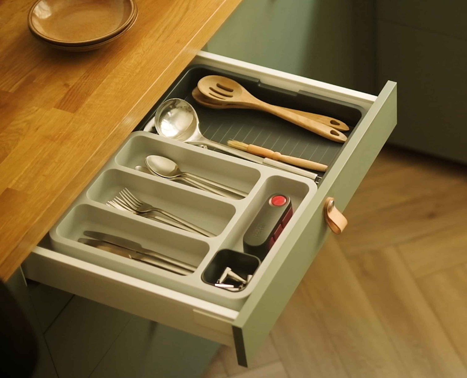 Joseph Joseph Drawerstore Grey Expandable Cutlery Tray