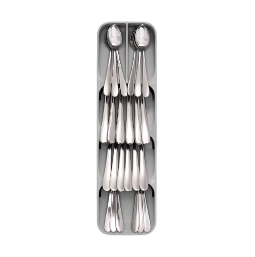 Joseph Joseph DrawerStore 85119 Compact Cutlery Organiser Space-Saving Grey