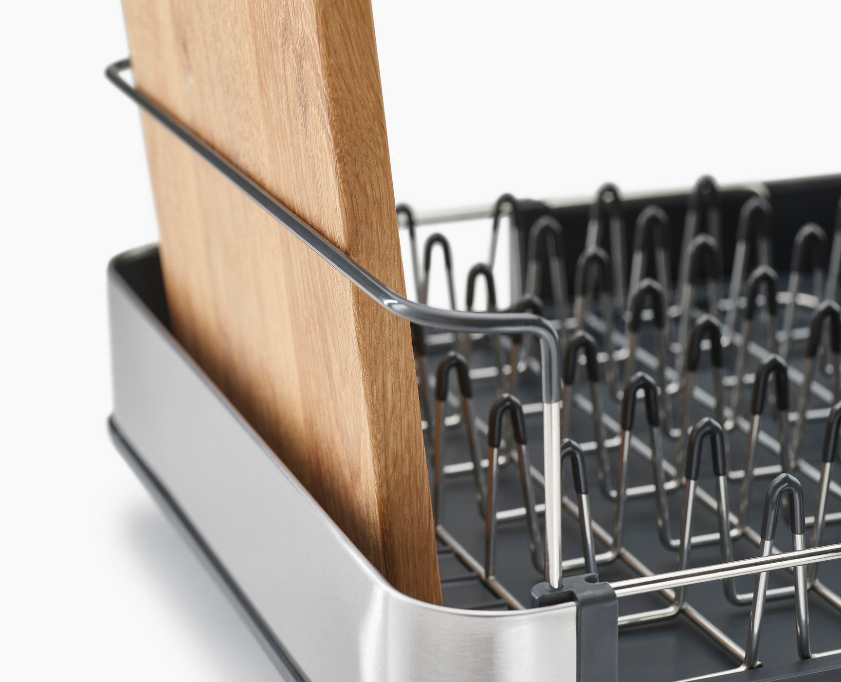 Joseph Joseph Extend Steel Expandable Dish Rack & Presto Soap Dispenser Set