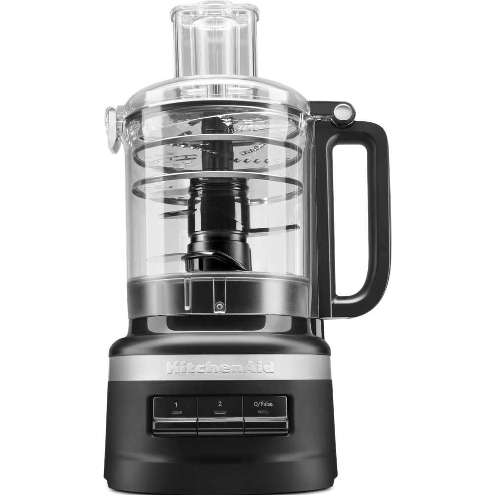 KitchenAid 2.1L Food Processor – Matte Black (Slice, Shred & Knead)