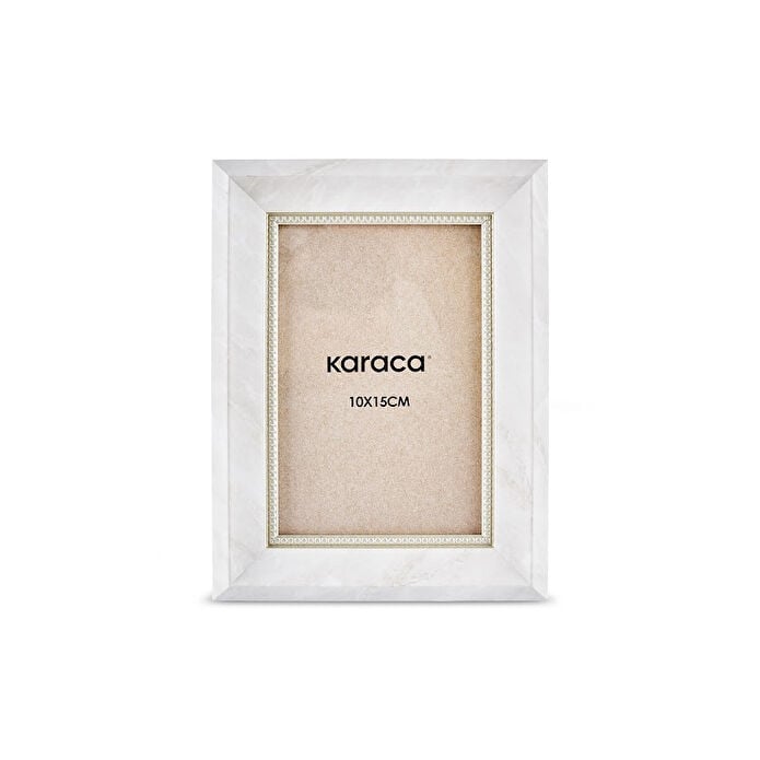 Karaca Bramble Photo Frame 10x15 cm - Cream, 8683650383185