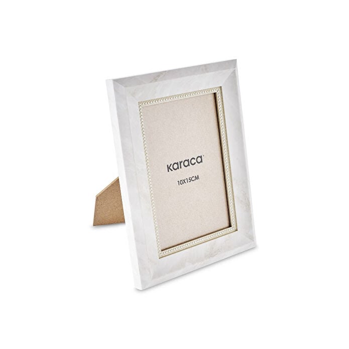 Karaca Bramble Photo Frame 10x15 cm - Cream, 8683650383185