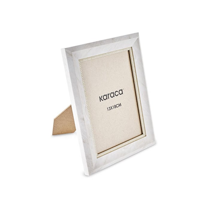 Karaca Bramble Photo Frame 13x18 cm - Cream, 8683650383192