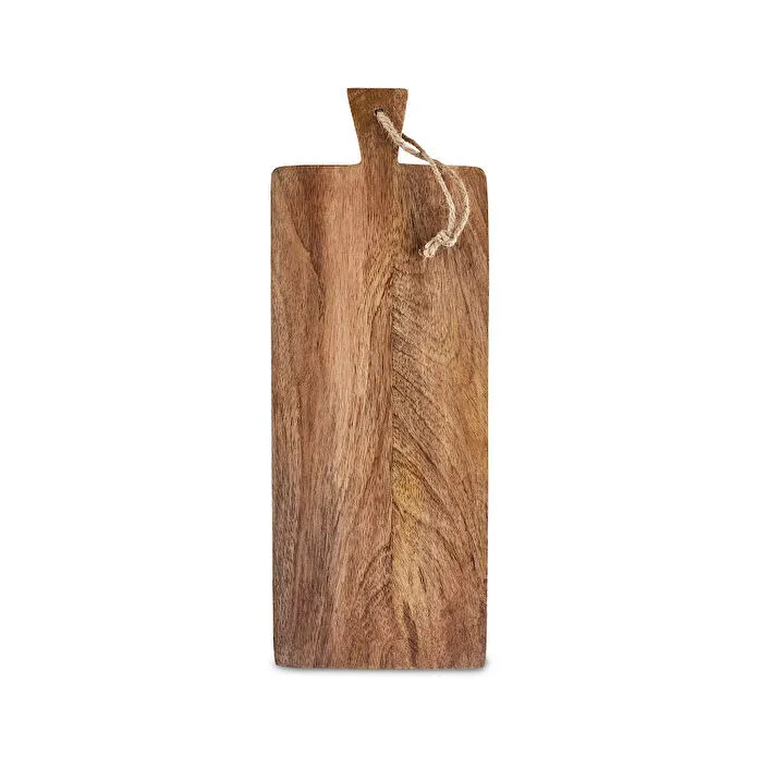 Karaca Premium Mango Wood Cutting and Serving Board 40x15cm Food-Safe Natural
