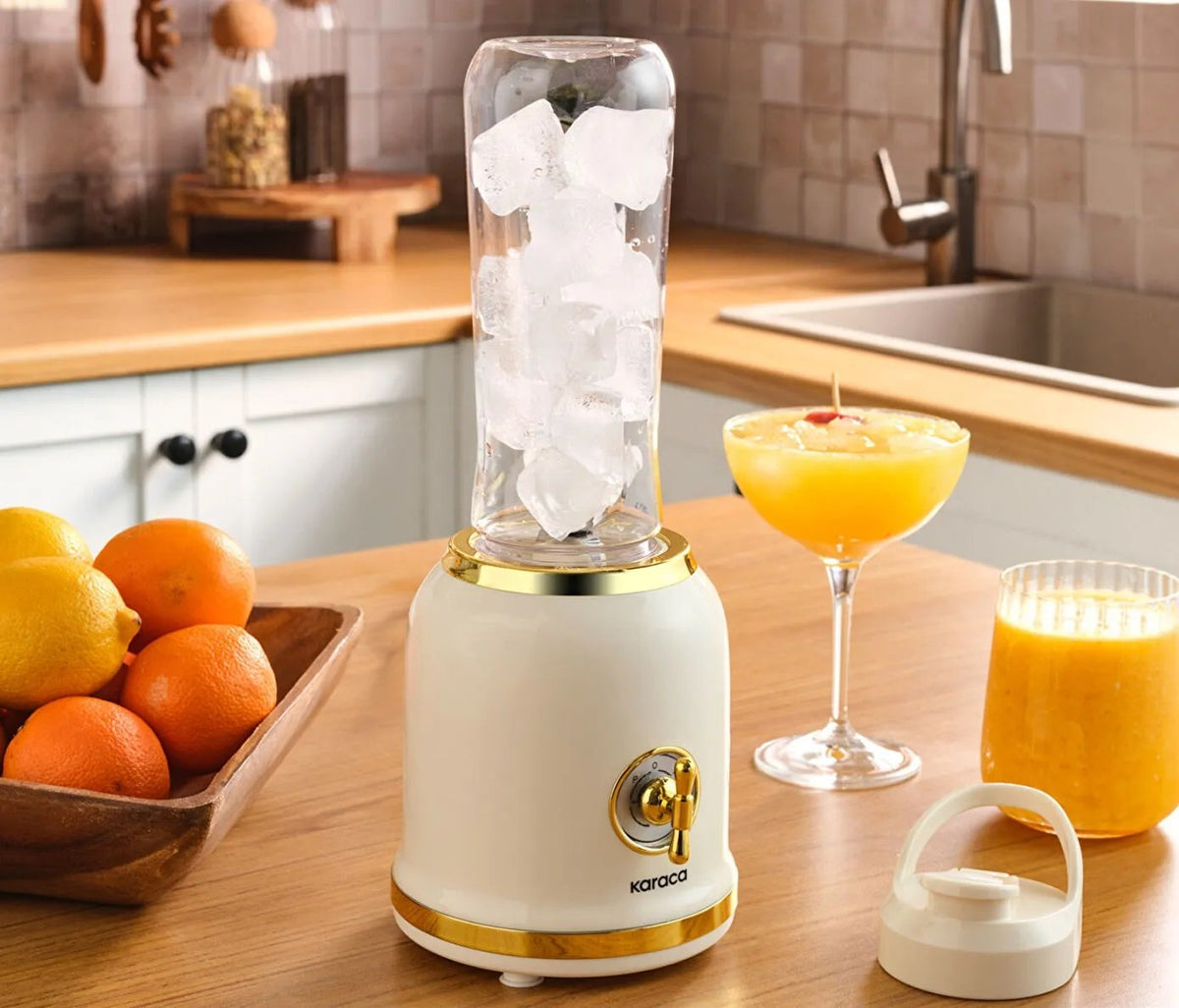 Karaca Retro 600 ml Smoothie Blender kitchen