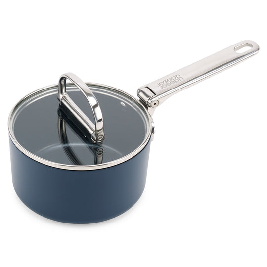 Joseph Joseph Space Cookware – Folding Pan in Midnight Blue (1.32L)