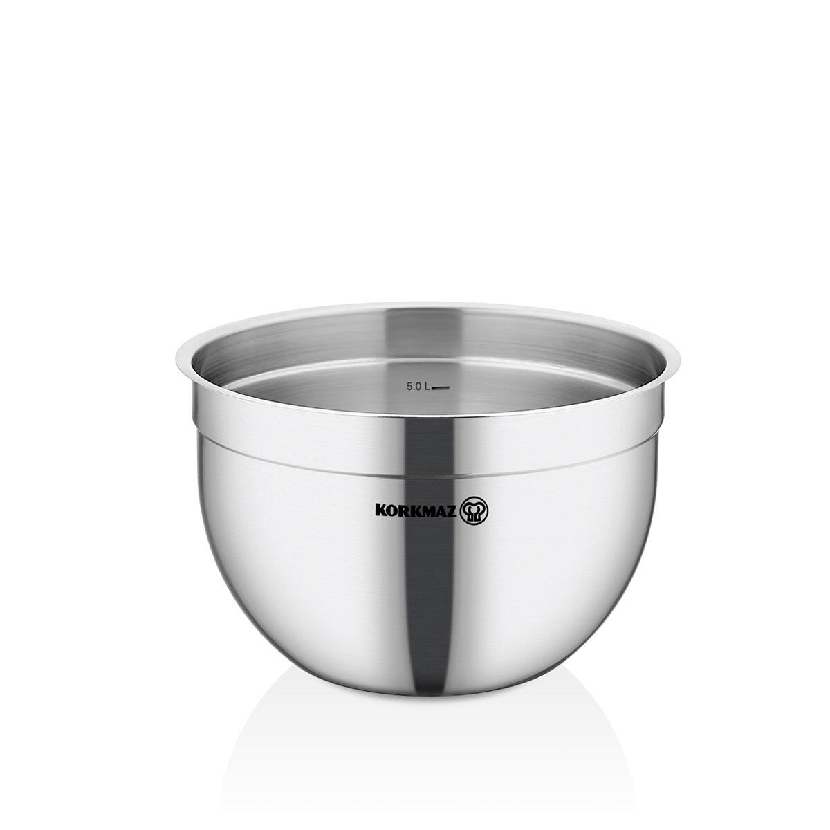 Korkmaz Proline Gastro Mixing Bowl 28x17 (Satin) – Buy in Lebanon