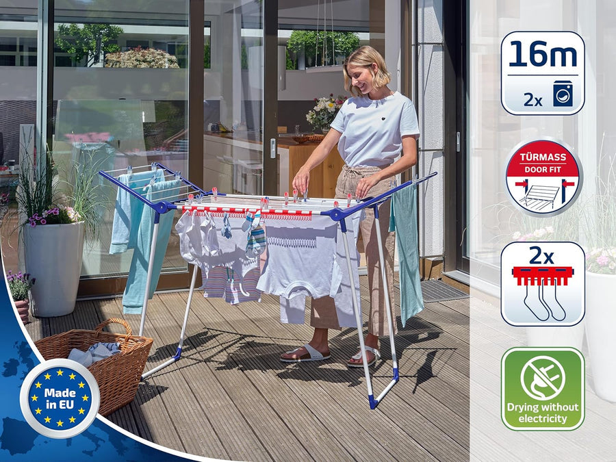Leifheit 81620 Standing Dryer Pegasus 160 Solid