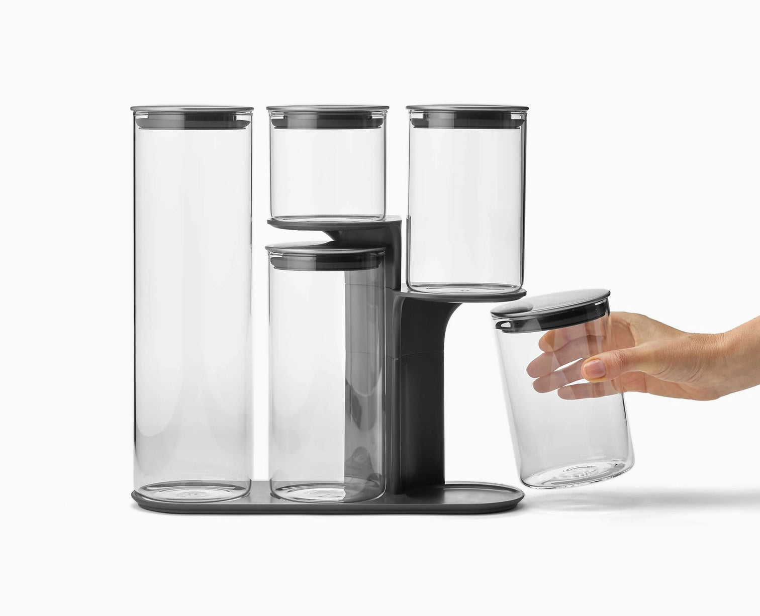 Joseph Joseph Podium Stainless-Steel Storage Container Set