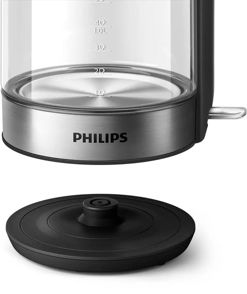 Philips HD9339/81 5000 Series Glass Kettle – 1.7L, 2200W, Blue Light