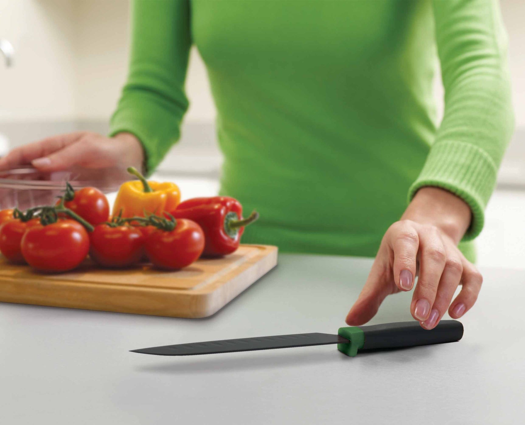 Joseph Joseph Elevate 6-Piece Knife Set 98437 Multicolour With Blade Sheaths