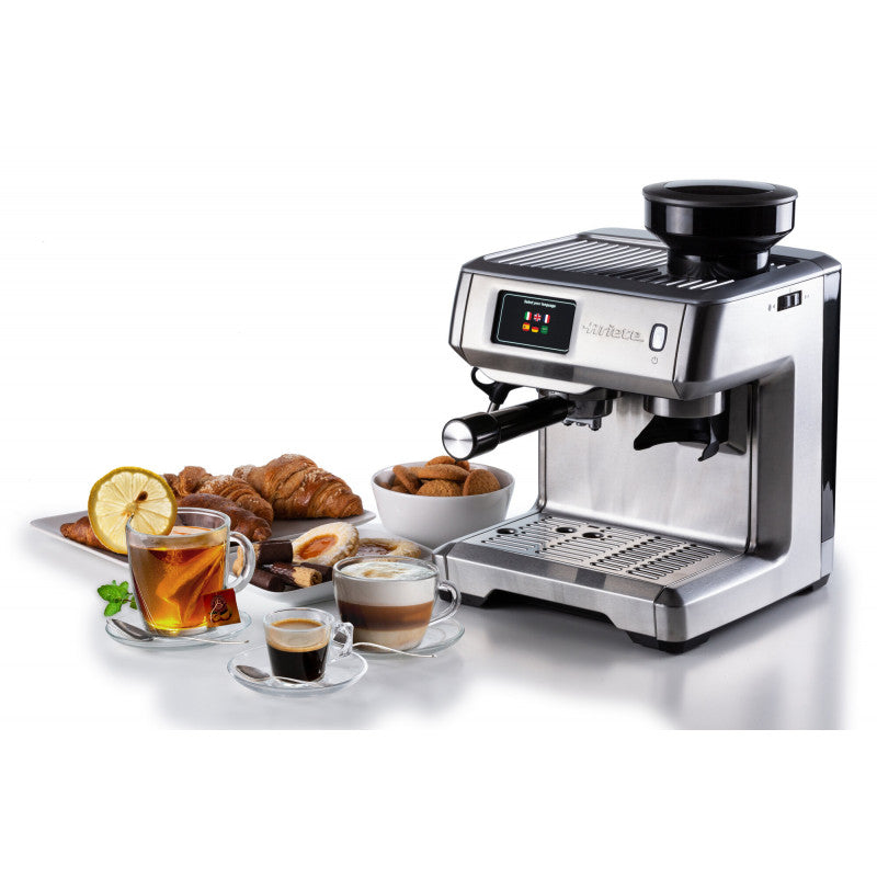 Espresso Coffee Machine with Grinder 15 Bar 1600W