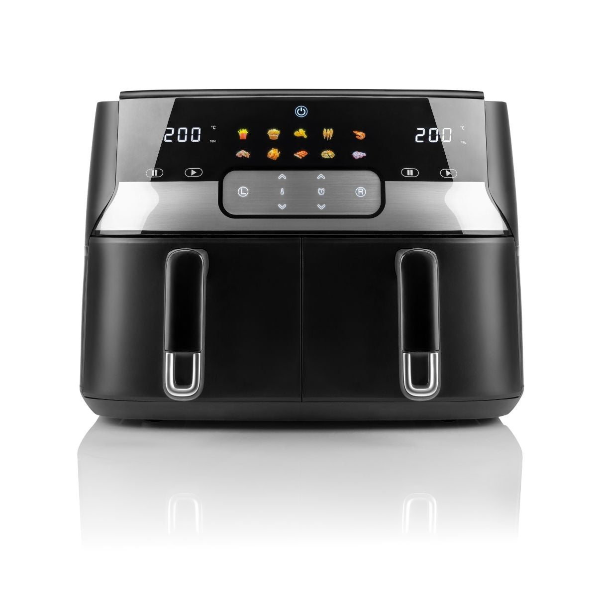 Haeger Digital Air Fryer 9 L, 2 Baskets