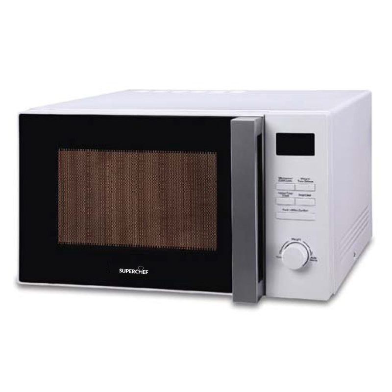 Super Chef Microwave 28L 900W,White,With Grill