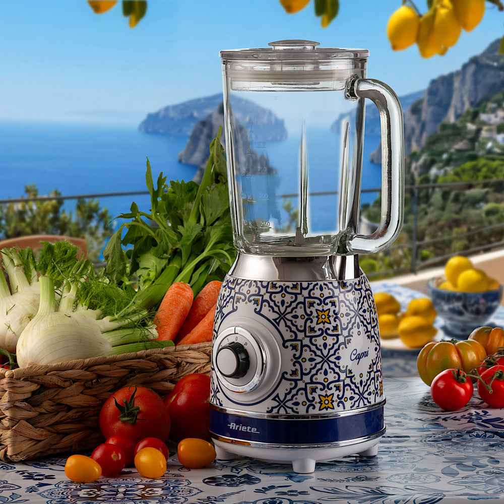 Ariete Blender With Glass Cup 1.5L – 1000W, Capri