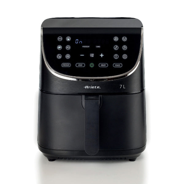 Ariete 7L Digital Air Fryer 1800W XL Basket Touchscreen Matte Black Oven